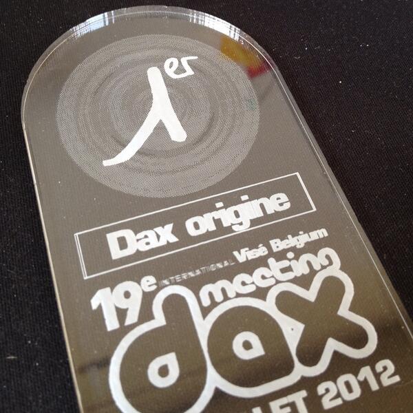 Trophée acrylique – Dax Meeting
